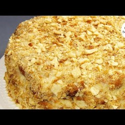 Ленивый НАПОЛЕОН ИЗ СЛОЁНОГО ПЕЧЕНЬЯ