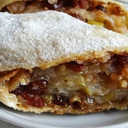 О-о-о-очень вкусный домашний яблочный штрудель