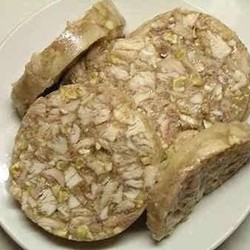 Куриный рулет с желатином