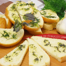 Ароматные гренки