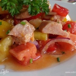 Салат «Быстро, вкусно, полезно»