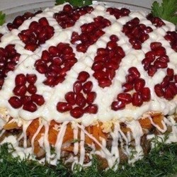 Салат «Сказка». Очень вкусный и праздничный