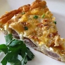 Запеканка из пелеменей