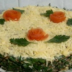 Печен. торт без лука и моркови