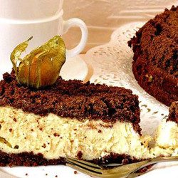 ТВ - Шоколадно-творожный пирог. Это очень просто и вкусно!