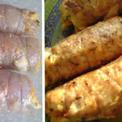 Рулетики «Боярские» из куриной грудки