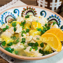 ДШ - Курица с апельсинами в духовке