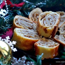 Бакинский ореховый рулет