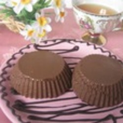 Шоколадно-кофейный пудинг с корицей