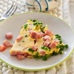 Яичное суфле с ветчиной в мультиварке, пошаговый рецепт с фото