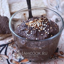 Шоколадный мусс из тофу