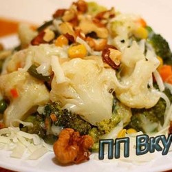 Салат из брокколи и цветной капусты: пп-рецепты приготовления