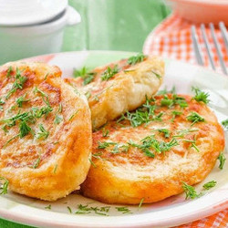 Картофельные зразы с печеночной начинкой. Рецепт