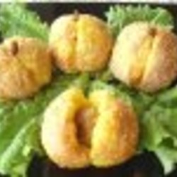 Картофельные "персики" с фаршем