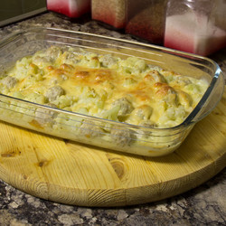 Цветная капуста с фрикадельками. Рецепт для кормящих мам