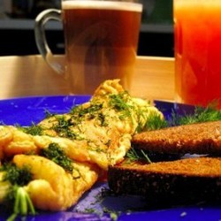 Самый воздушный омлет с сыром | Ленивая кухарка