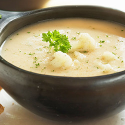 СЛ. Суп из цветной капусты с грибами