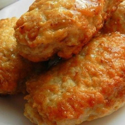 Котлеты куриные с овсяными хлопьями