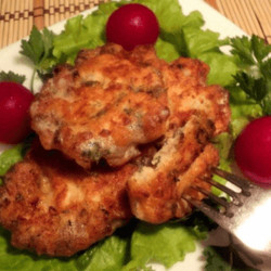 Котлеты рубленные из семги