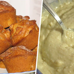 Воздушные, легкие кексы. Готовятся очень просто и быстро, справится даже ребенок!