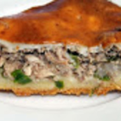 БЫСТРЫЙ ПИРОГ ИЗ САЙРЫ