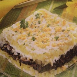 Салат Грибная шуба