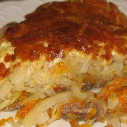 Мясо под шубой