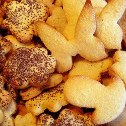 Детское творожное печенье