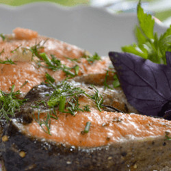 Запеченная форель со специями по-итальянски