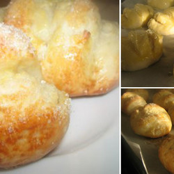 Ванильные булочки с сахаром