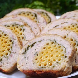 ДШ - Мясной рулет с макаронами