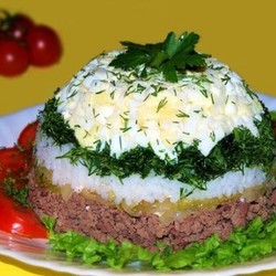 Печеночный салат