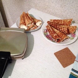 ВАФЛИ (НУЖНА ВАФЕЛЬНИЦА)