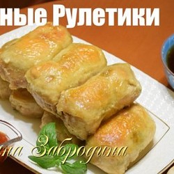 КУРИНЫЕ КРУЧЕНИКИ С ГРИБАМИ