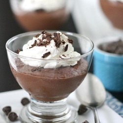 Вдвойне шоколадный пудинг