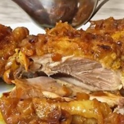 «Пьяная» курица в пиве. Очень сочная и ароматная