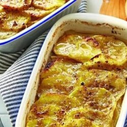 Фарш в духовке с картошкой