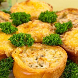 Гнездышки с рыбой