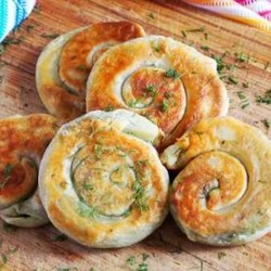 Лепешки с зеленью