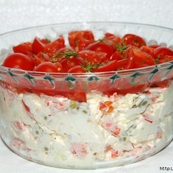 САЛАТ «КРАСНАЯ ШАПОЧКА»