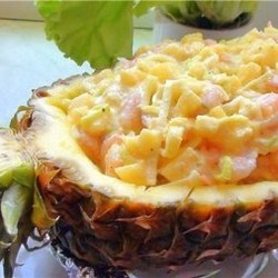 Салат в ананасе | Ленивая кухарка