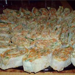 Рулет из лаваша и фарша