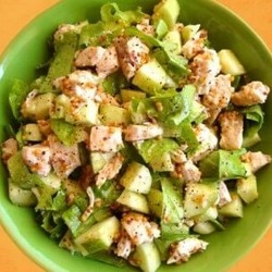 Салат с отварной курицей «Хороший день»