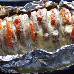 Запеченное мясо в фольге