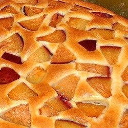 Очень легкий в приготовлении фруктовый пирог!