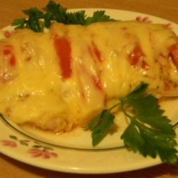 ДШ - Запеченная курица с помидорами и перцем