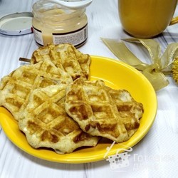 БанановО-ТВОРОЖНЫЕ вафли