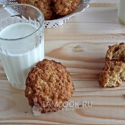 ОВСЯНОЕ ПЕЧЕНЬЕ С МЁДОМ