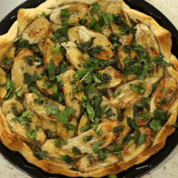 Банановый пирог