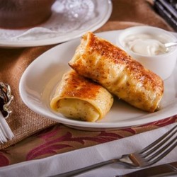 Блины с творогом — 10 лучших рецептов блинов с начинкой из творога